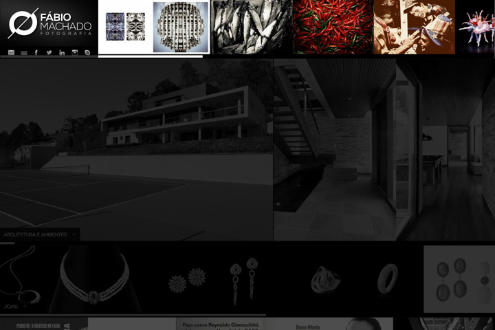 Fabio Machado Fotografia website preview